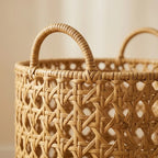 Panier à Linge Rotin — Grand Rangement Vêtements
