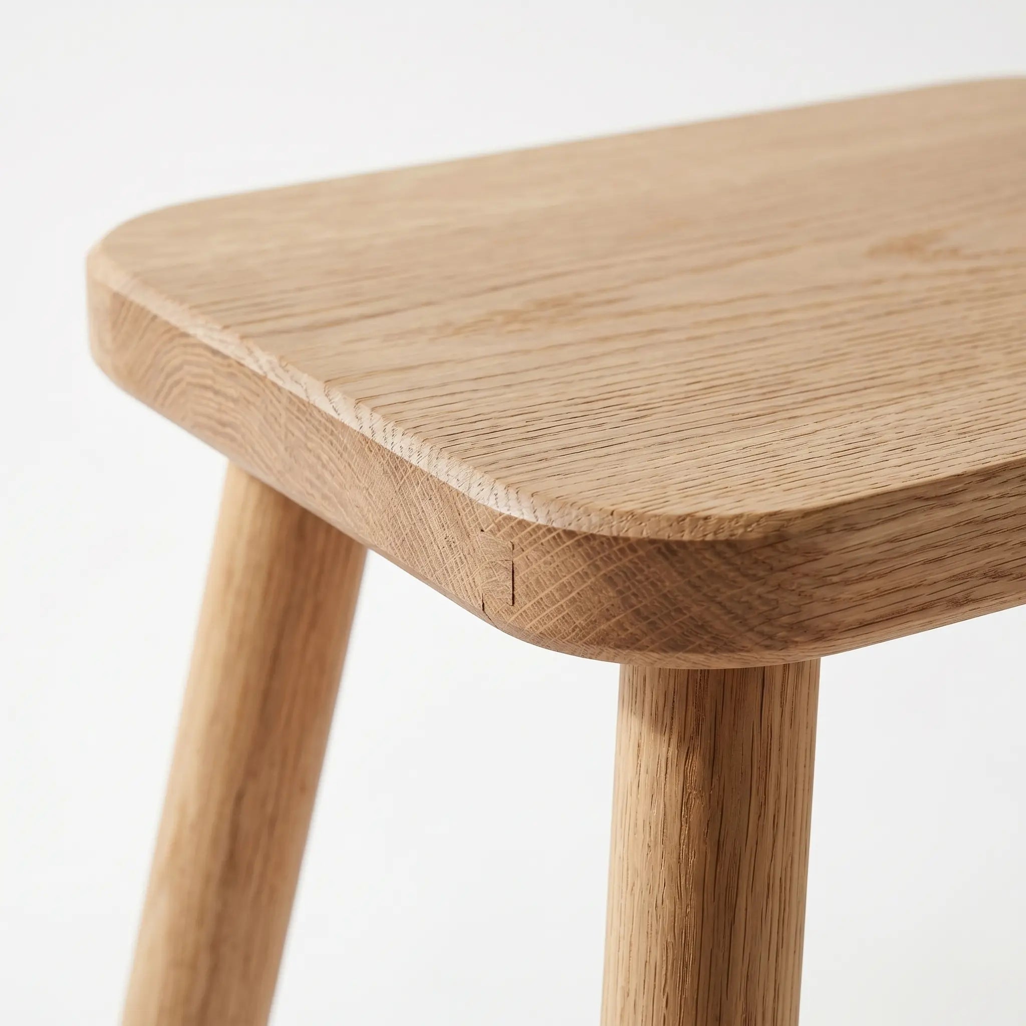 Petit Tabouret Bois — Support Plante Scandinave