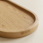 Plateau en Bois — Décoration de Table Naturel