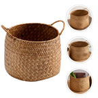 Boîte de Rangement Tressée — Style Japonais Naturel