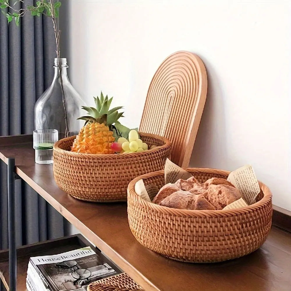 Panier de Rangement — Corbeille Osier Naturel