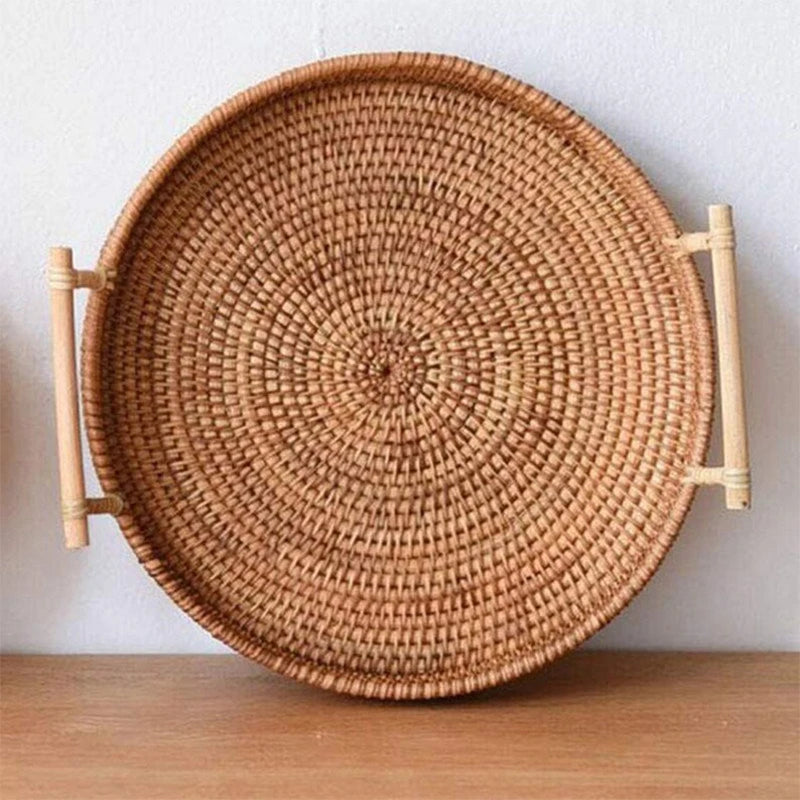 Corbeille en Rotin— Décoration de Table