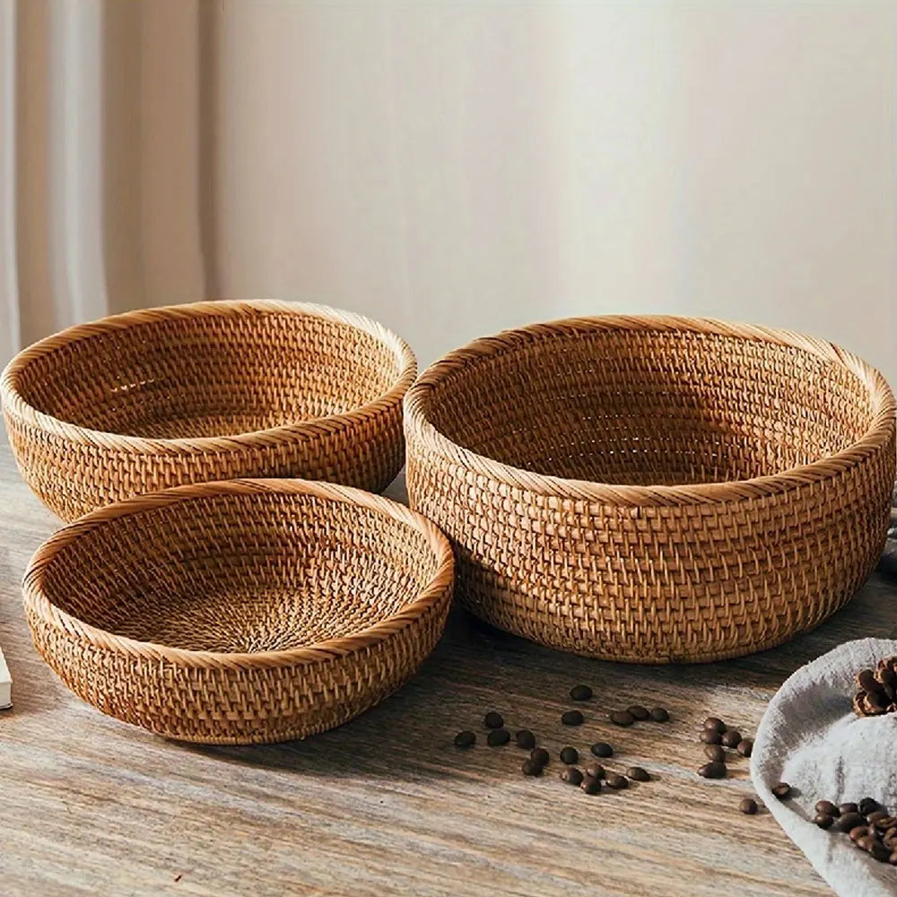 Panier de Rangement — Corbeille Osier Naturel