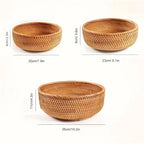 Panier de Rangement — Corbeille Osier Naturel