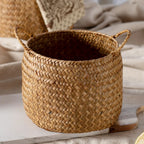 Boîte de Rangement Tressée — Style Japonais Naturel