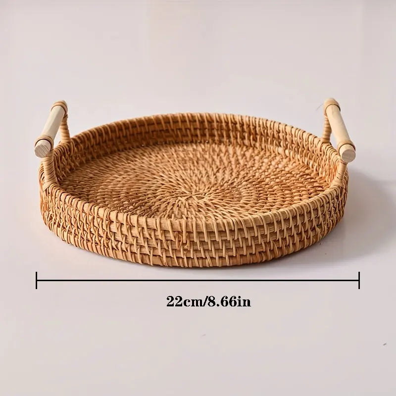 Corbeille en Rotin— Décoration de Table